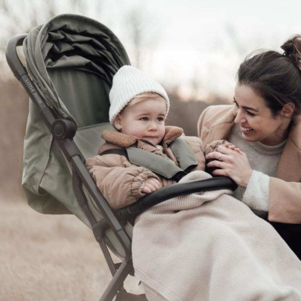 Little Dutch Poussette canne compacte olive