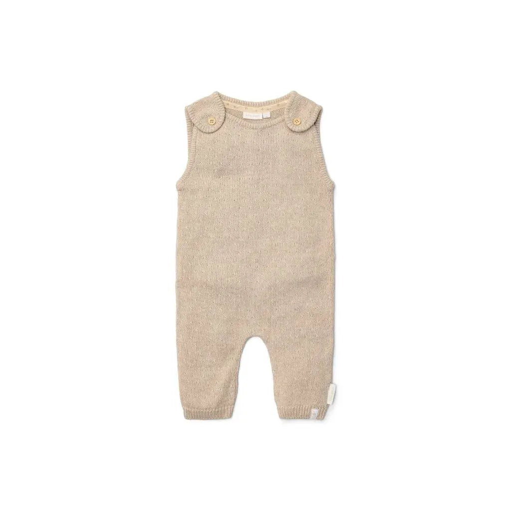 Little Dutch Combinaison tricotée unisexe Soft Beige