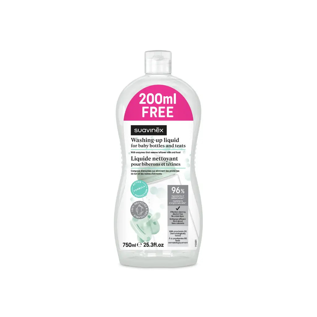 Suavinex Afwasmiddel voor flessen en spenen 750 ml
