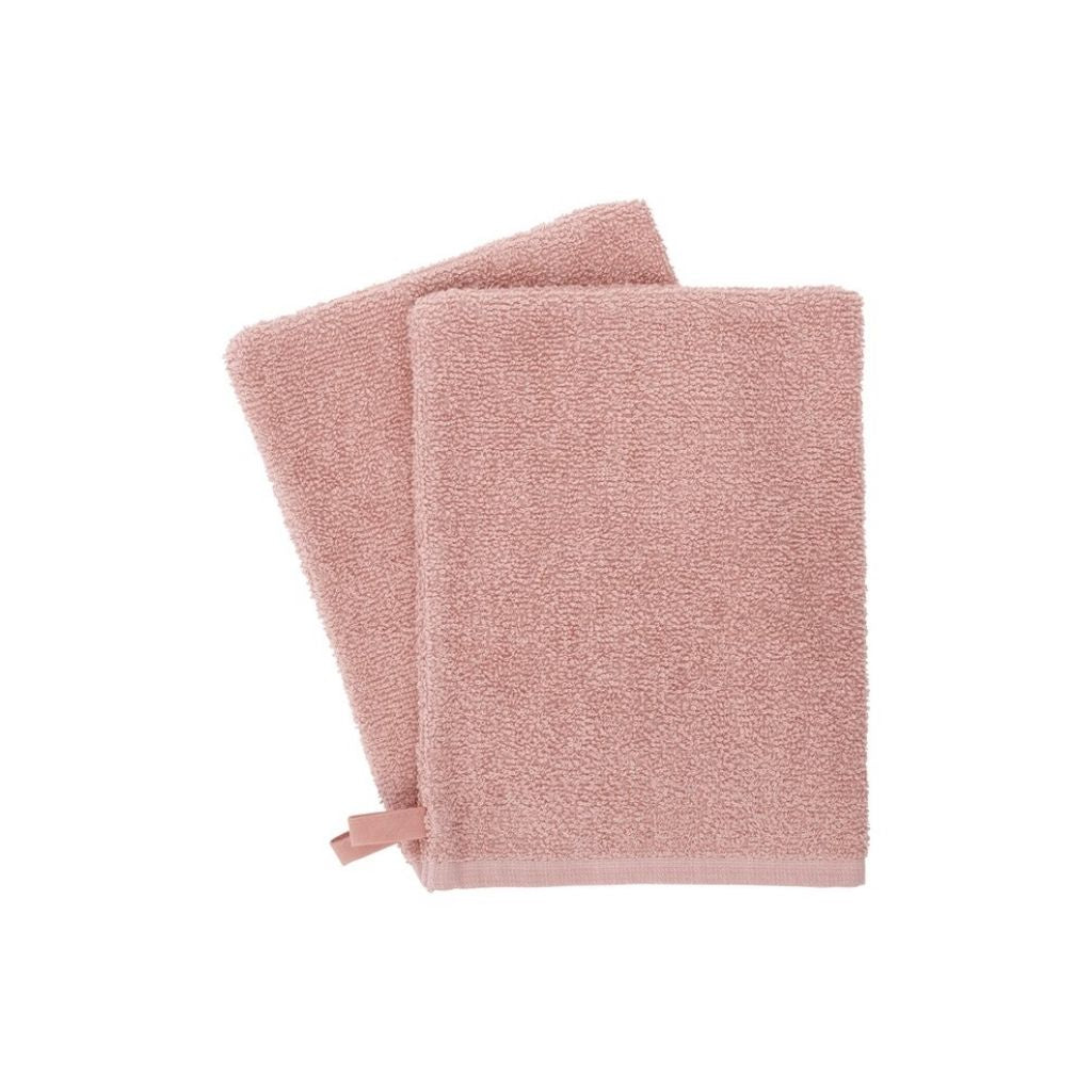 Dreambee Washandje Essentials midroze - 2 stuks