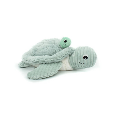 Les Déglingos Peluche Sauvenou tortue Maman et Bébé Menthe Ptipotos