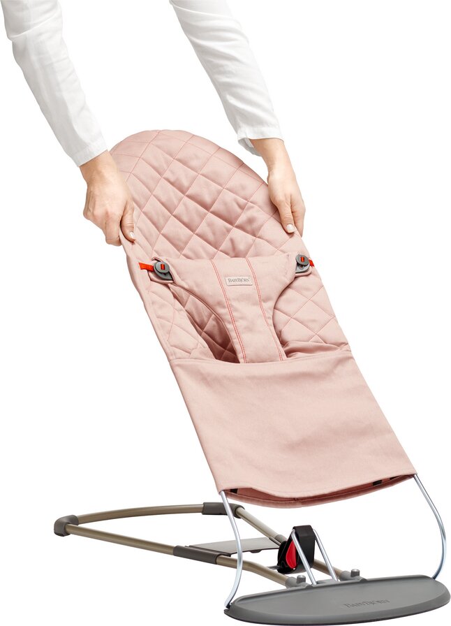 BabyBjörn Housse pour relax Bliss rose poudré