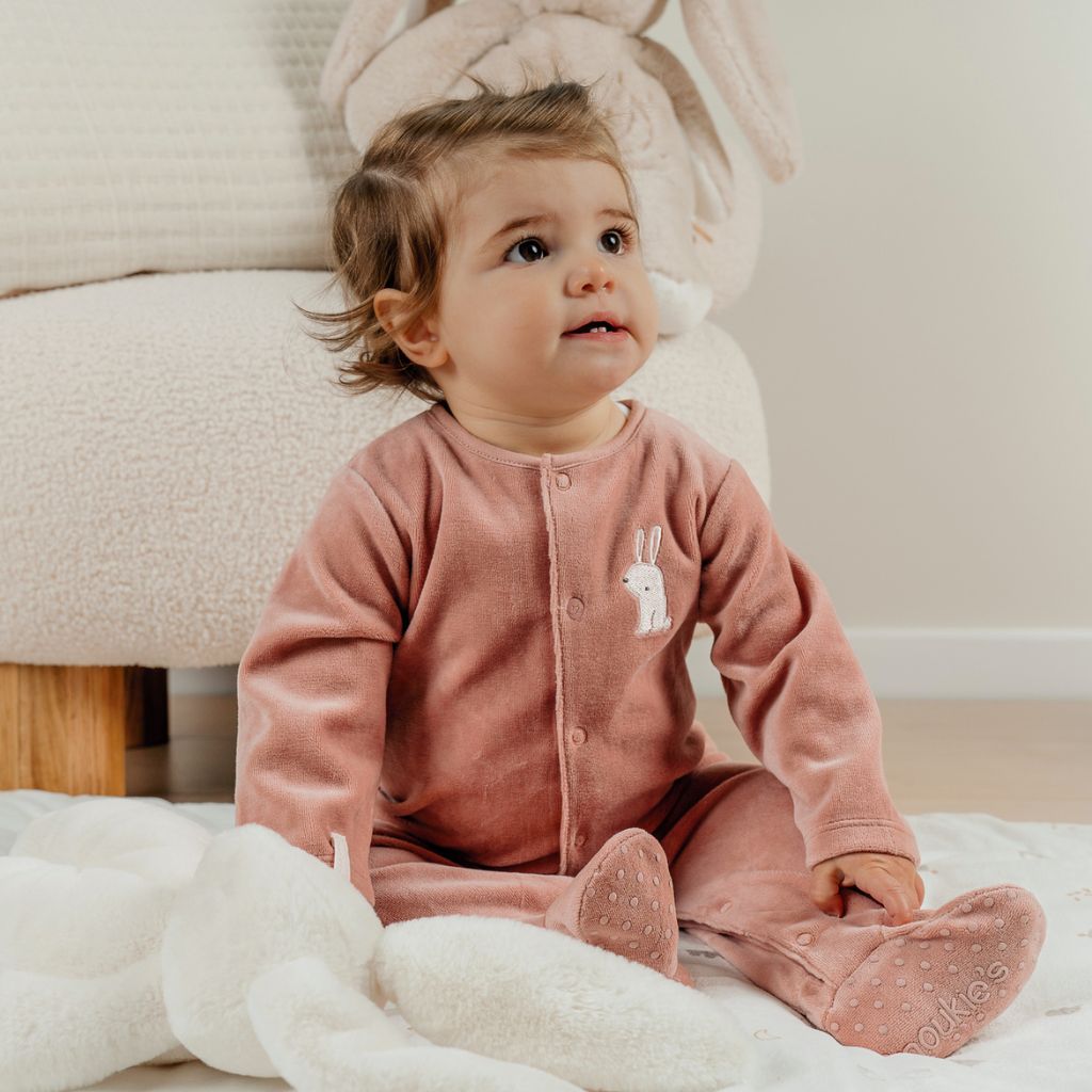 Noukie's Set de 2 pyjamas velours Autumn Forest