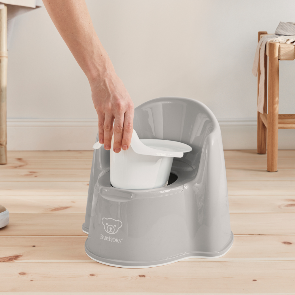 BabyBjörn Potje grijs