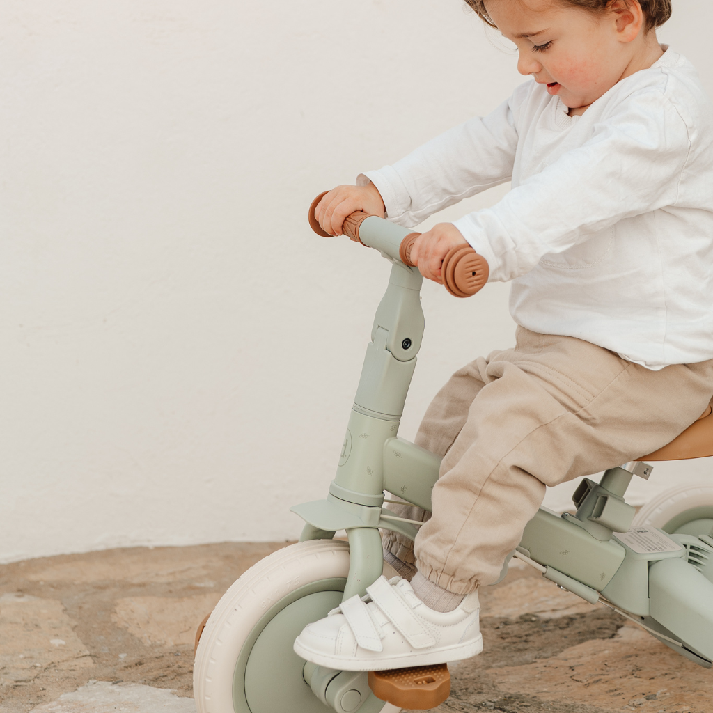 Little Dutch Kinderfiets 4-in-1 Grean Leaf