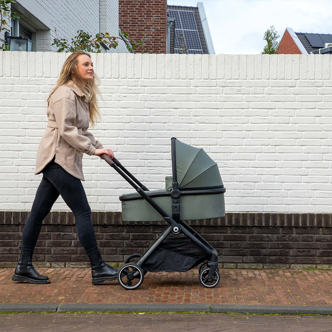 Topmark 3-in-1 Kinderwagen Diaz olijfgroen