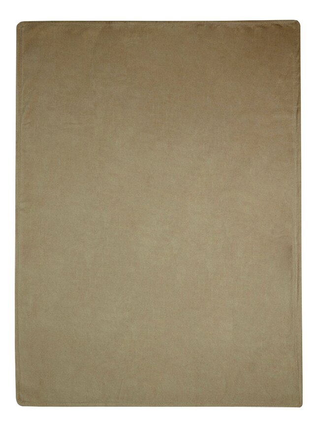 Jollein Couverture pour lit Pure Knit Velvet Nougat