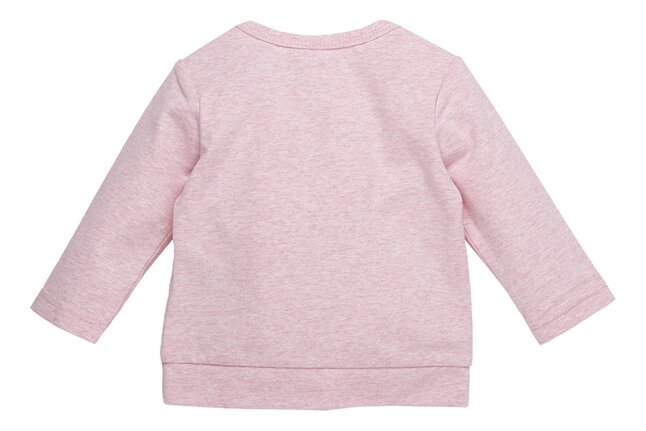 B*E*S*S T-shirt met lange mouwen Mini Petite Cute* Melange Pink