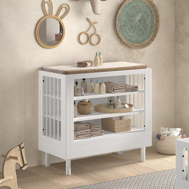 Jaxx Commode ouverte Forrest Hêtre blanc