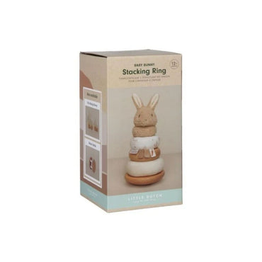 Little Dutch Houten stapeltoren Baby Bunny