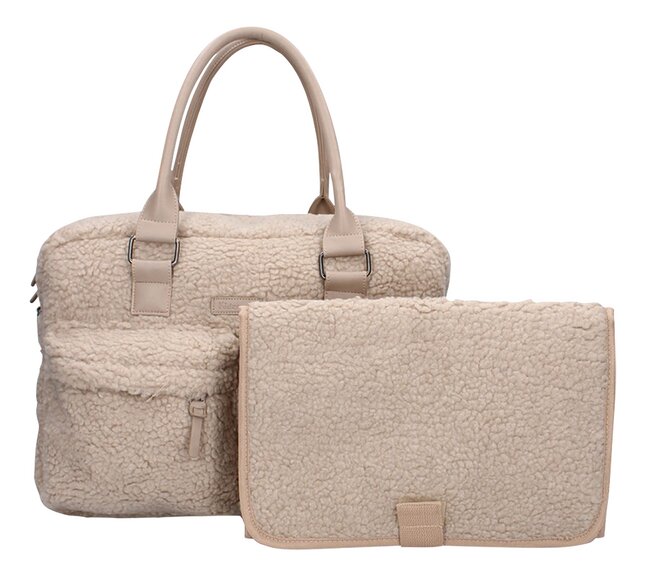Kidzroom Sac à langer Vienna Hello Little One Beige