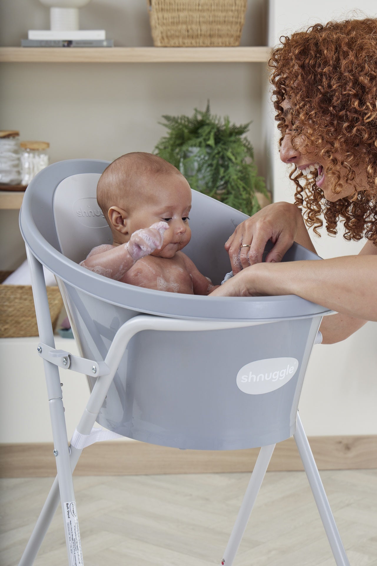 Shnuggle Badje Pebble Grey