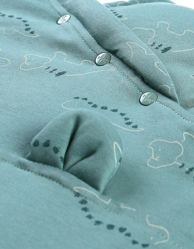 Noukie's Sac de couchage d'hiver Mix & Match bleu 110 cm