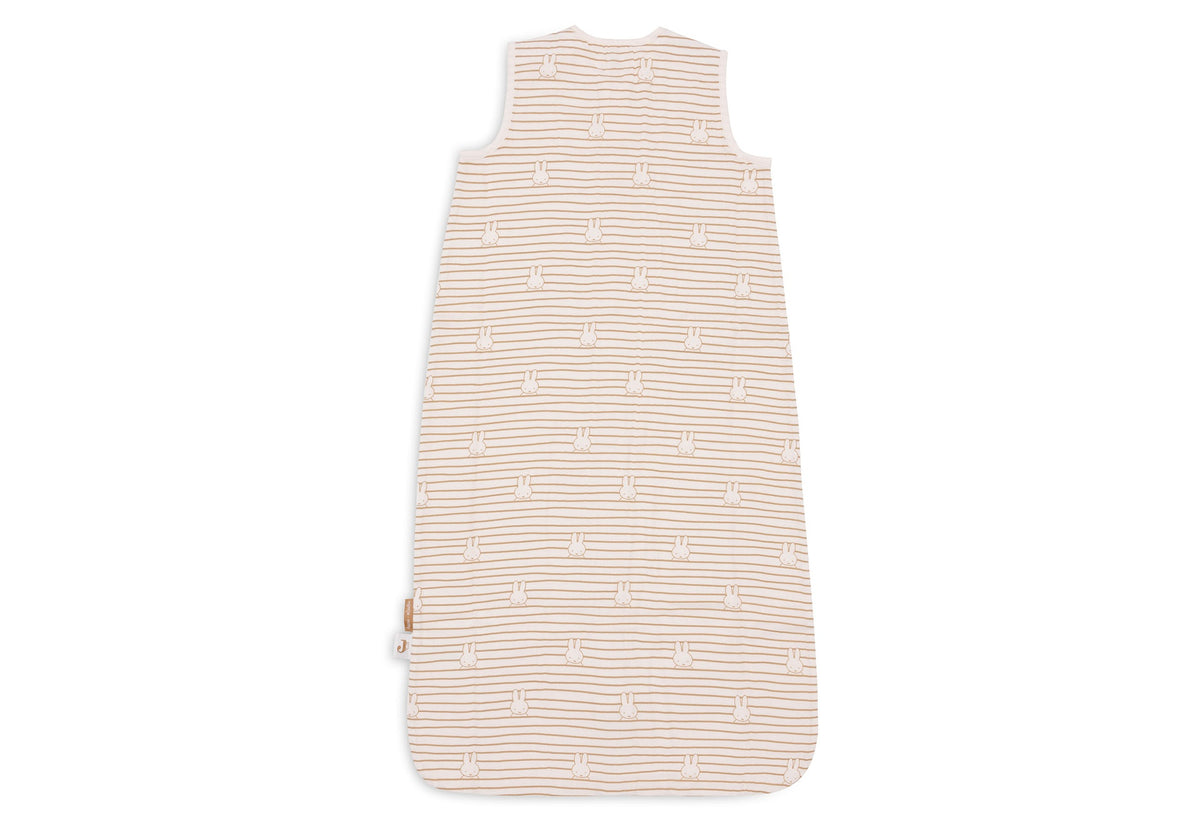 Jollein Zomerslaapzak Nijntje Stripes TOG 0,5 Biscuit 110 cm