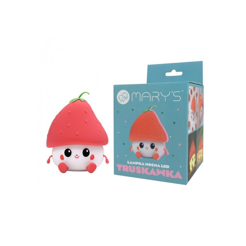 MARY'S Nachtlampje Aardbei LED