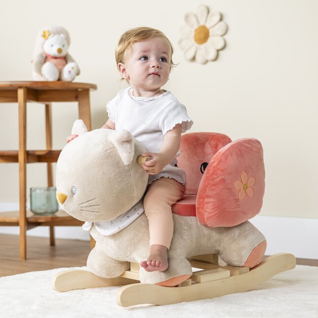 Nattou Schommelpaard Mila, Lana & Zoe - Poes Lana