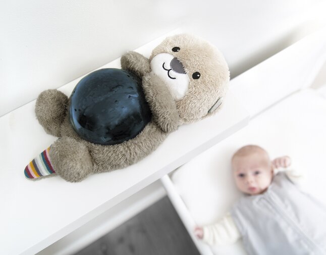Zazu Projector Otto beige/blauw