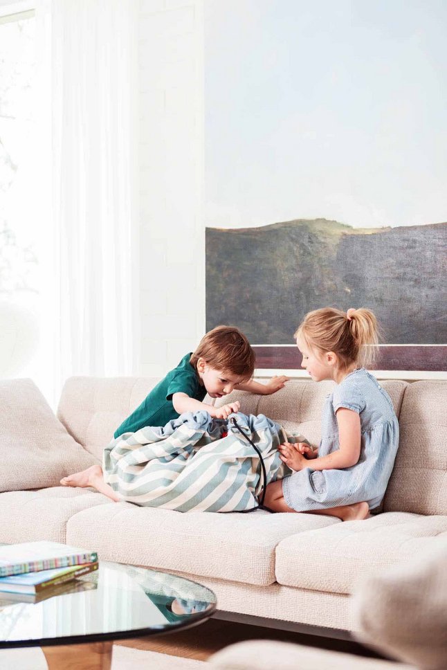 Play&Go Opbergzak/Speeldeken Soft groen