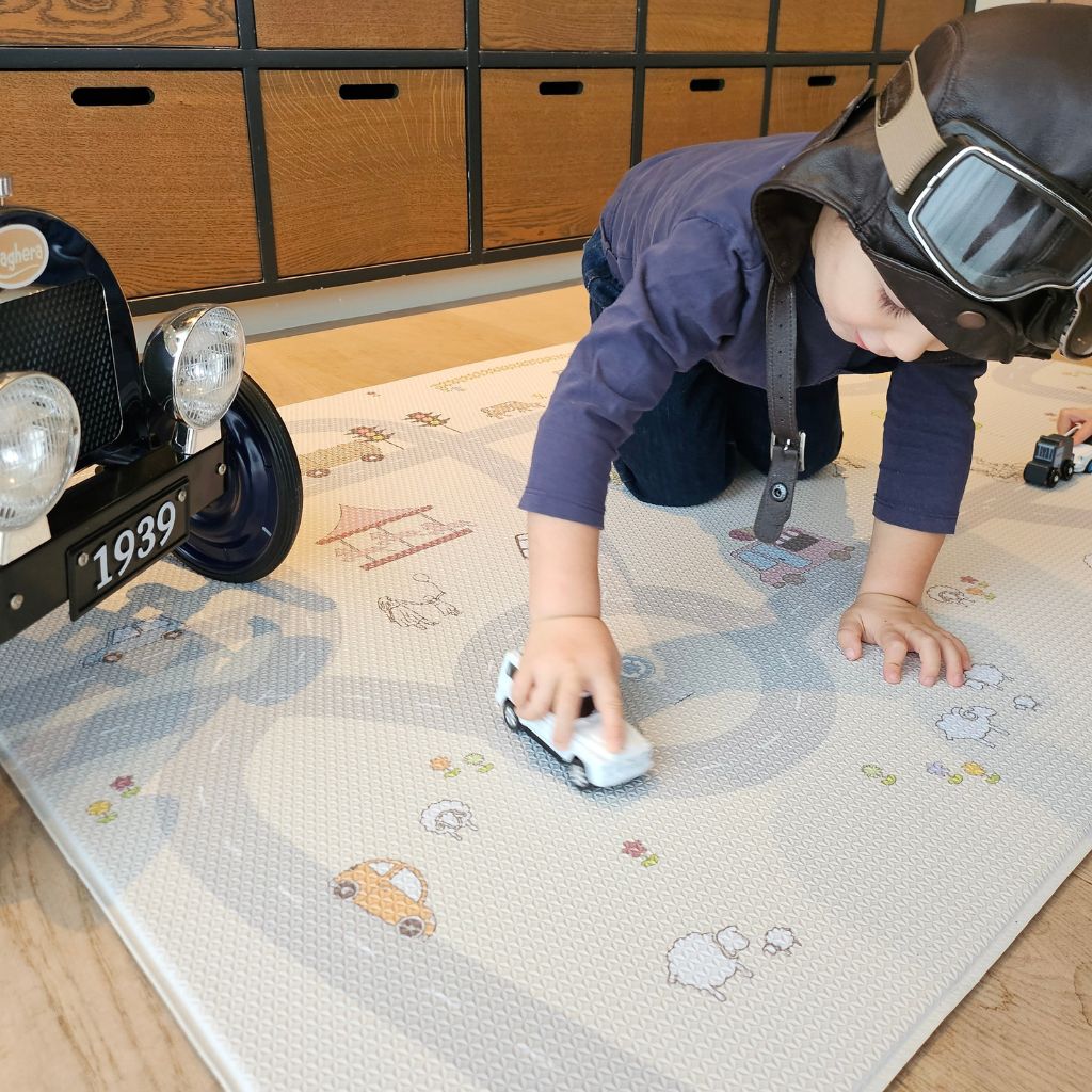 Little Gem Tapis de jeu Roadmap - 100 x 140 cm