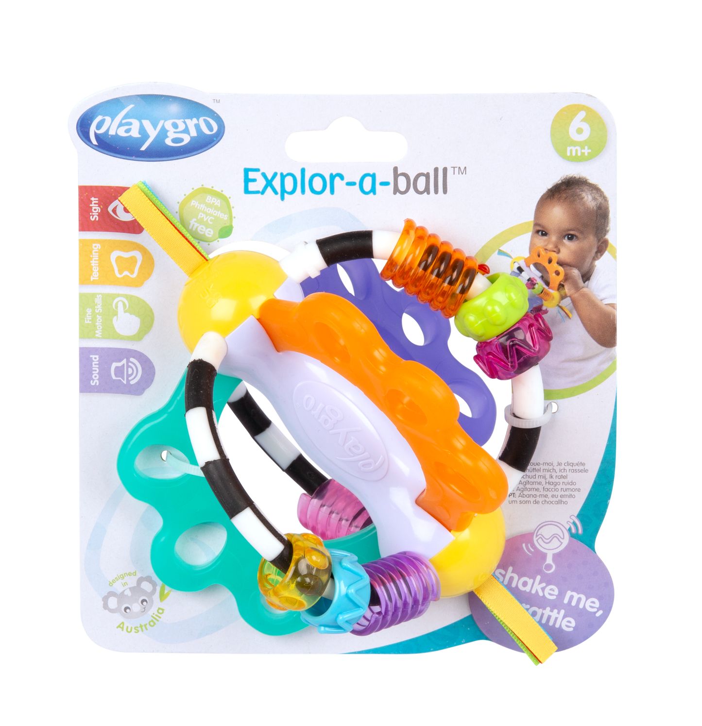 Playgro Bal Explor-a-Ball Refresh