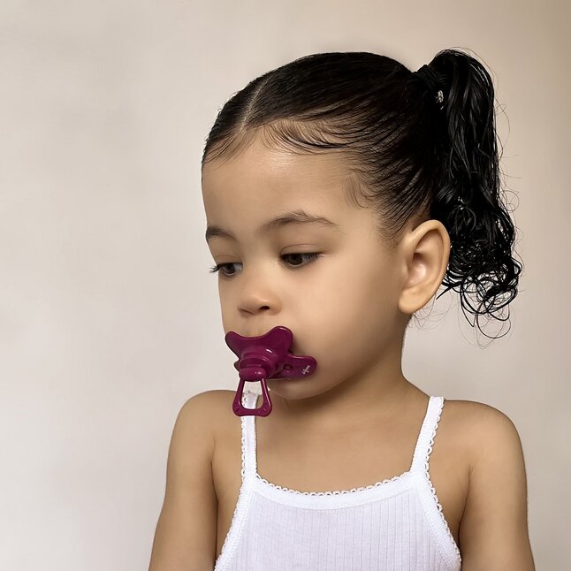 Difrax Sucette + 12 mois Natural Pure Collection Wildberry