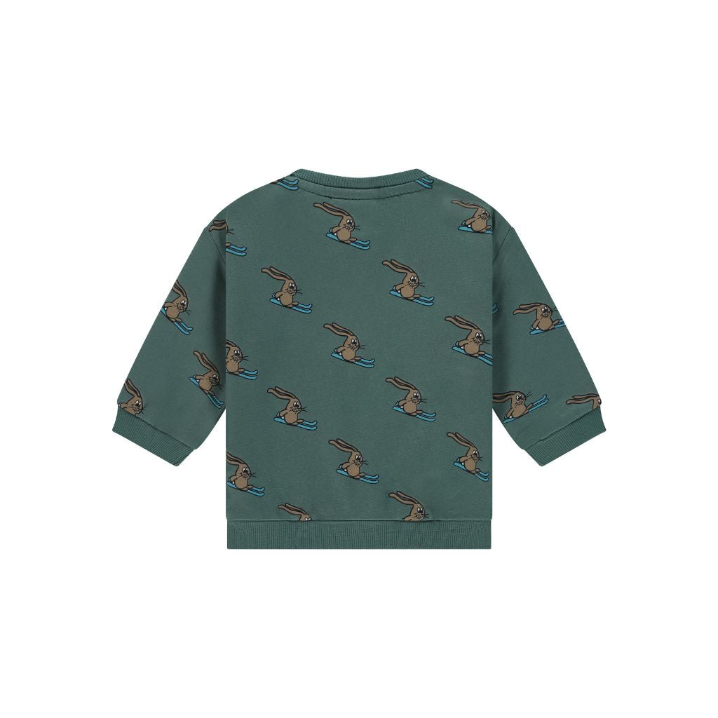 BabyFace Sweatshirt flesgroen