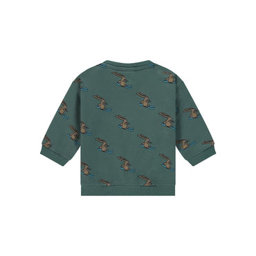 BabyFace Sweat-shirt vert bouteille