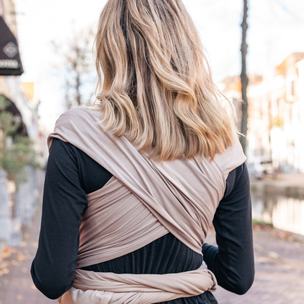 ByKay Écharpe porte-bébé Stretchy Wrap Deluxe Sand