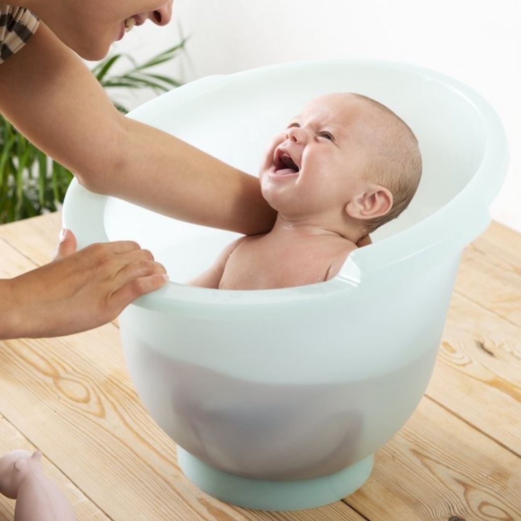 doomoo Bademmer Shantala Baby Bath munt