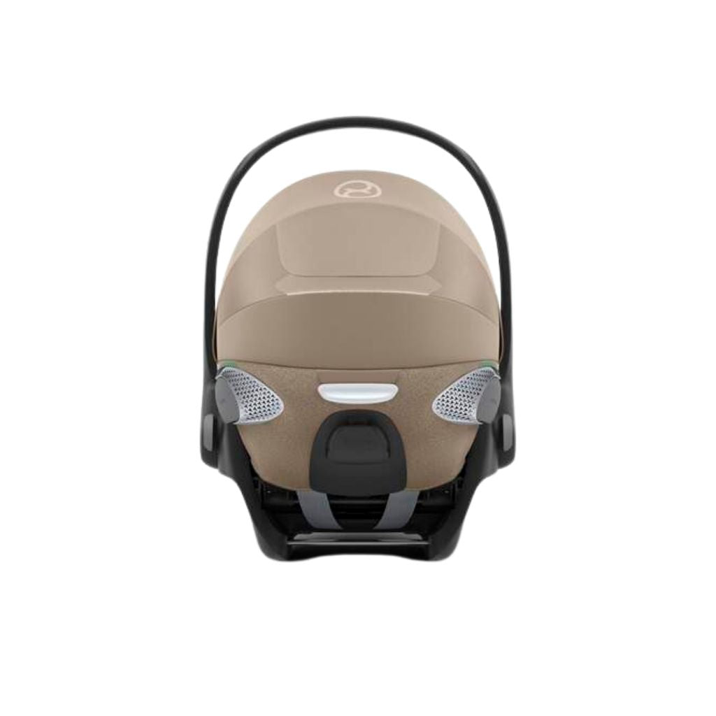 Cybex Siège-auto portable Groupe 0+ Cloud T Plus Cozy Beige