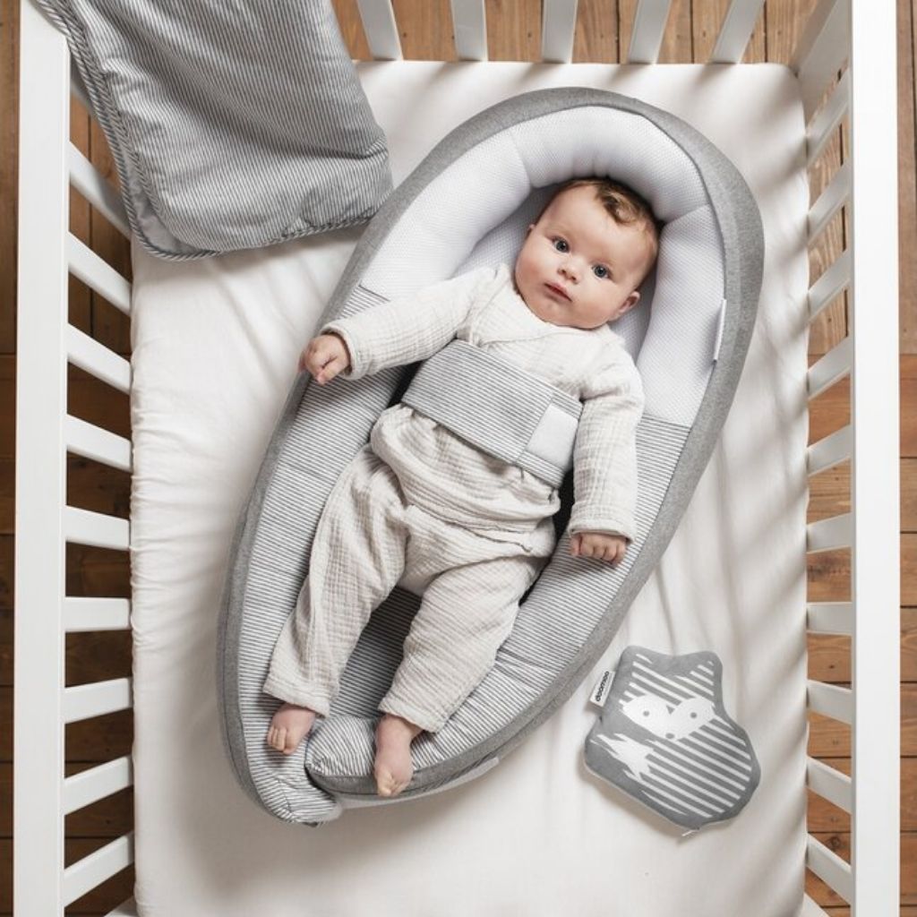 doomoo Nid de bébé Cocoon Classic Grey