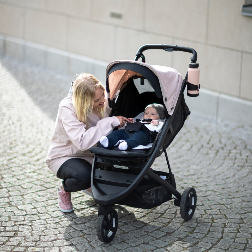 Thule Newborn inlay voor kinderwagen Soft Grey