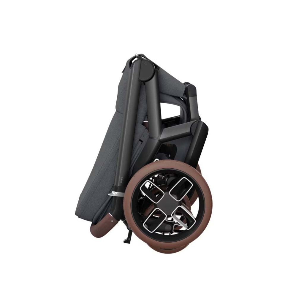 Maxi-Cosi Kinderwagen 4-in-1 Fame Twillic Graphite + draagmand + Autostoel Pebble 360 pro 2 + basis Familyfix 360 Pro