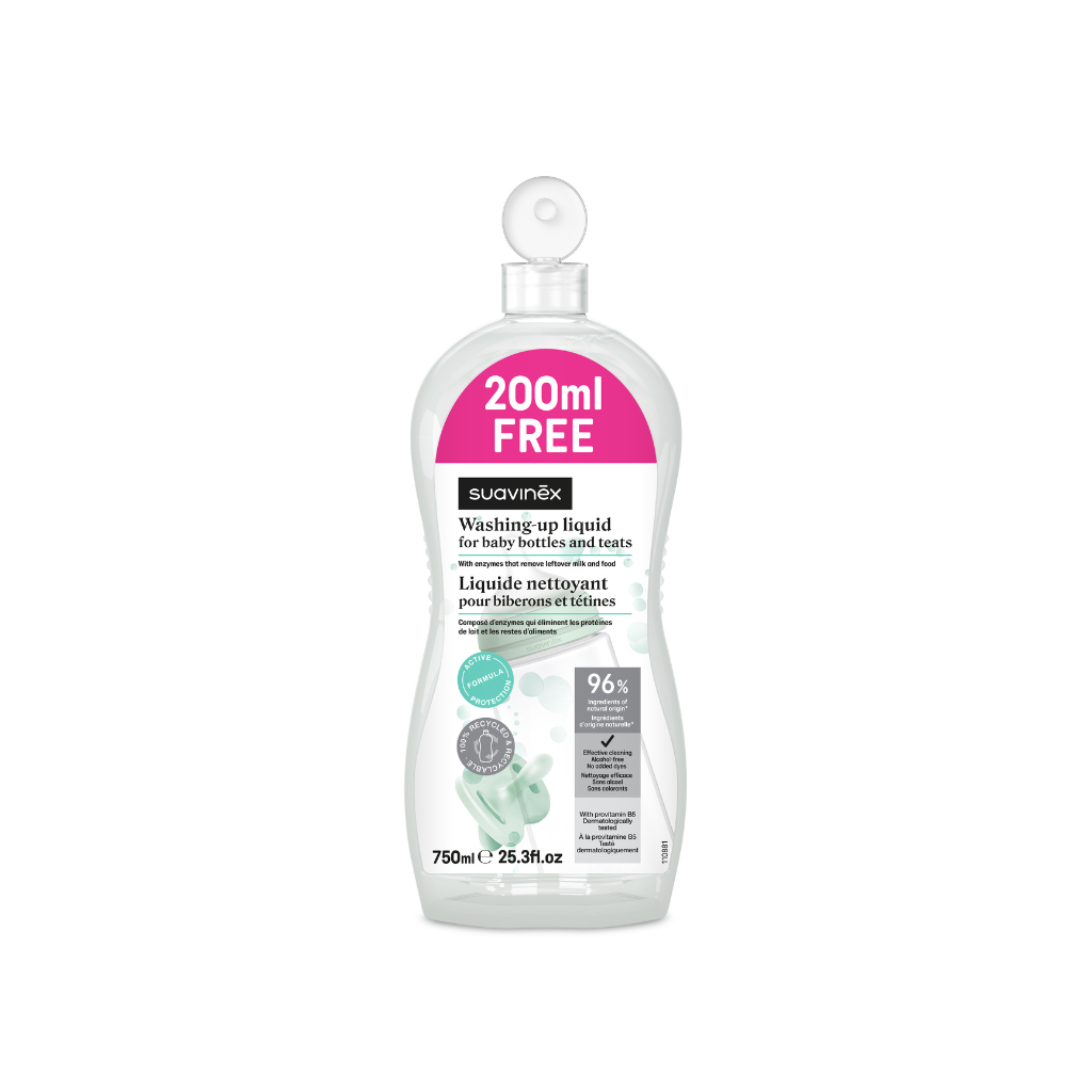 Suavinex Liquide vaisselle pour biberons et tétines 750 ml