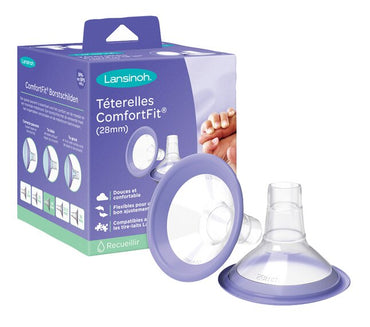 Lansinoh Téterelle Comfort Fit 28 mm - 2 pièces