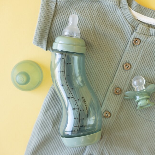 Difrax S-zuigfles Natural Trend 250 ml  Sage