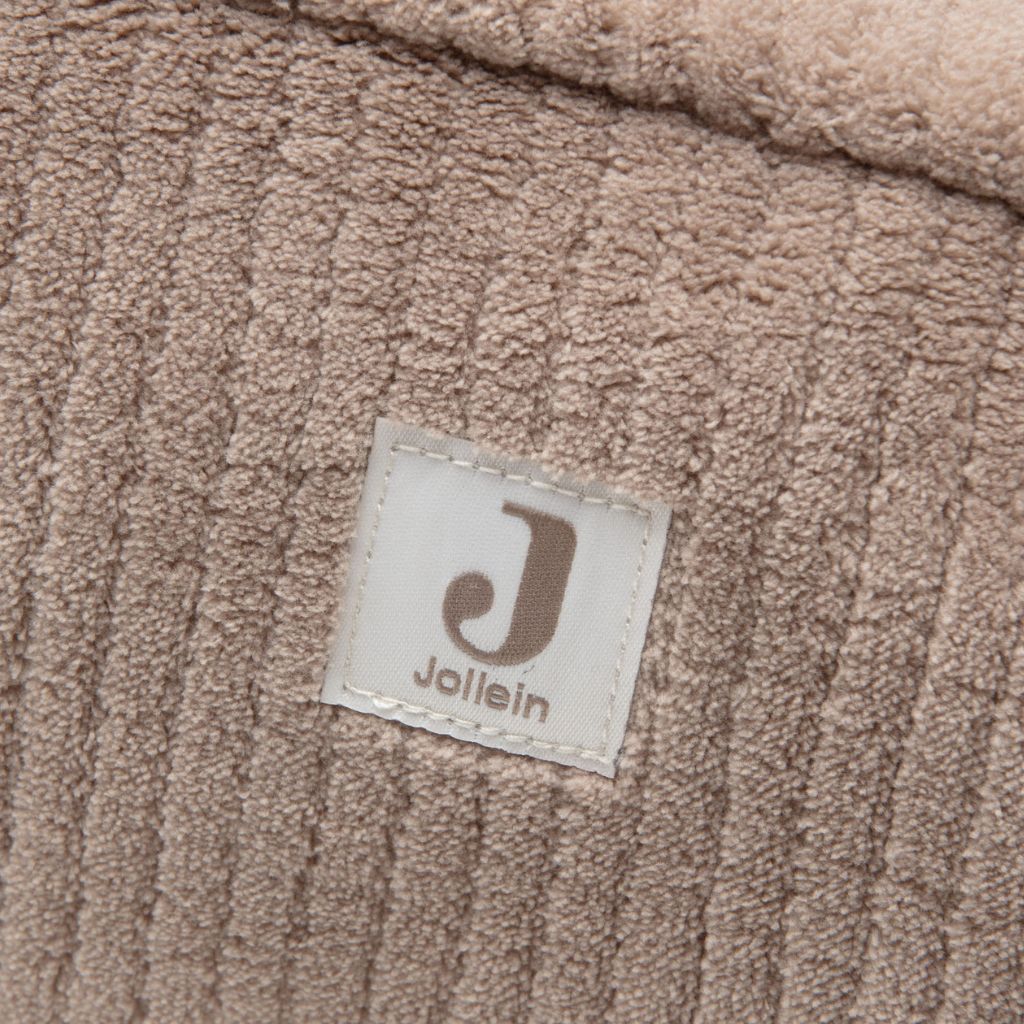 Jollein Trousse de toilette Cloudy Rib Milky Coffee