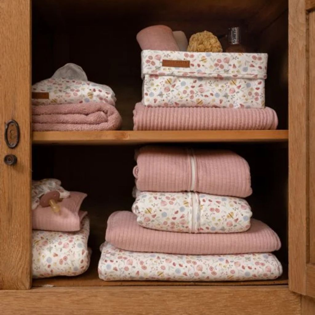 Little Dutch Zomerslaapzak Flowers & Butterflies tetra 90 cm roze