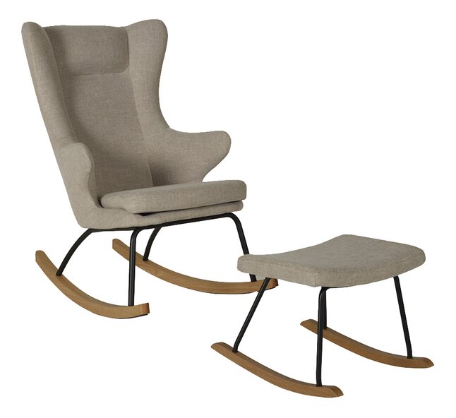 Quax Fauteuil à bascule De Luxe Clay