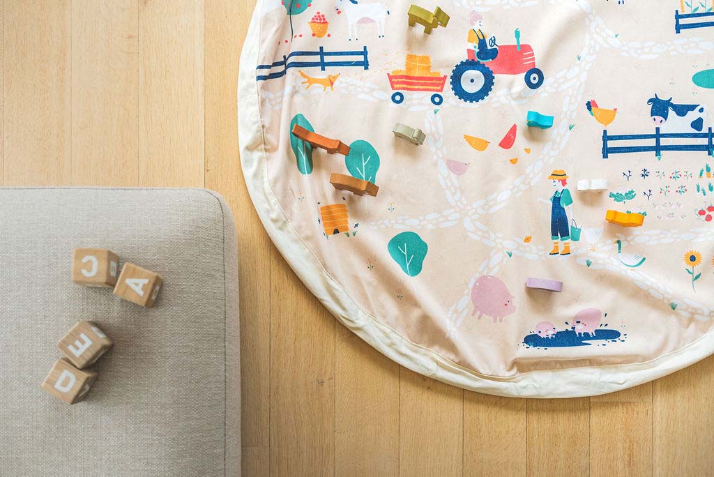 Play&Go Speeldeken /Opbergtas Noomad Farm toy