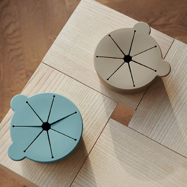 Liewood Boîte à snacks Kelly Blue Fog/Peppermint - 2 pièces