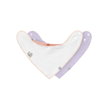 Lässig Bavoir bandana Happy Fruits Cherry - 2 pièces