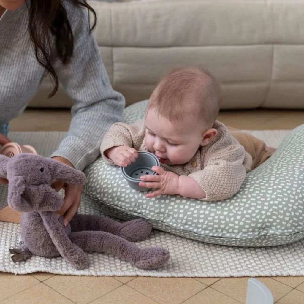 doomoo Coussin d'allaitement Softy Cloudy Kaki