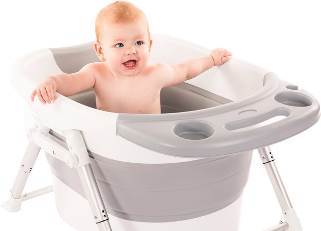 Bo Jungle Baignoire pour douche blanc/gris