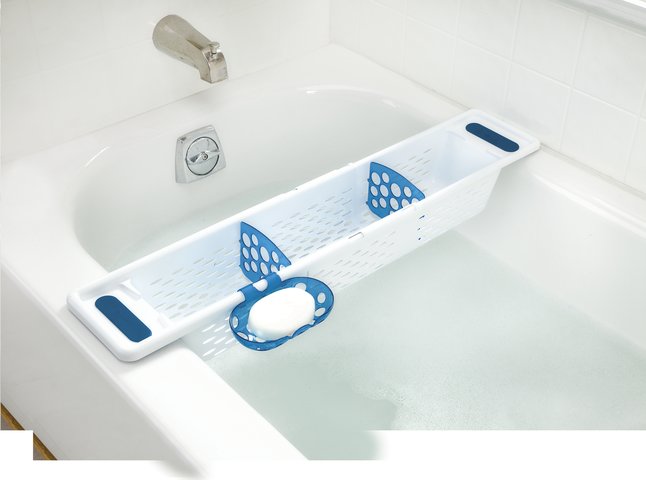 Munchkin Bac de rangement pour baignoire Secure Grip Bath Caddy