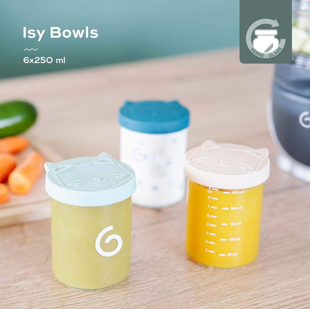 Babymoov Pot de conservation Isy Bowls - 6 pièces