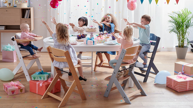 Kinderkraft Chaise haute Enock Black