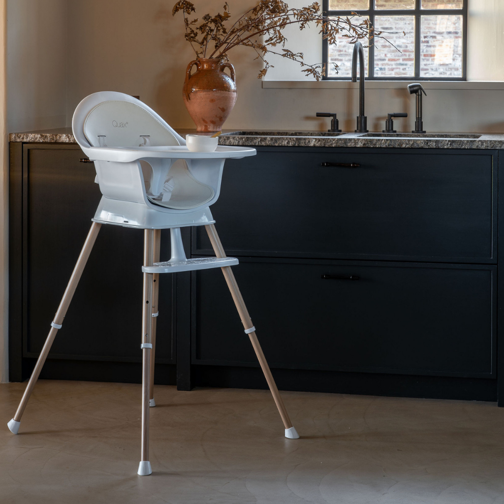 Quax Eetstoel evolutief Ultimo 3 Luxe White-Natural