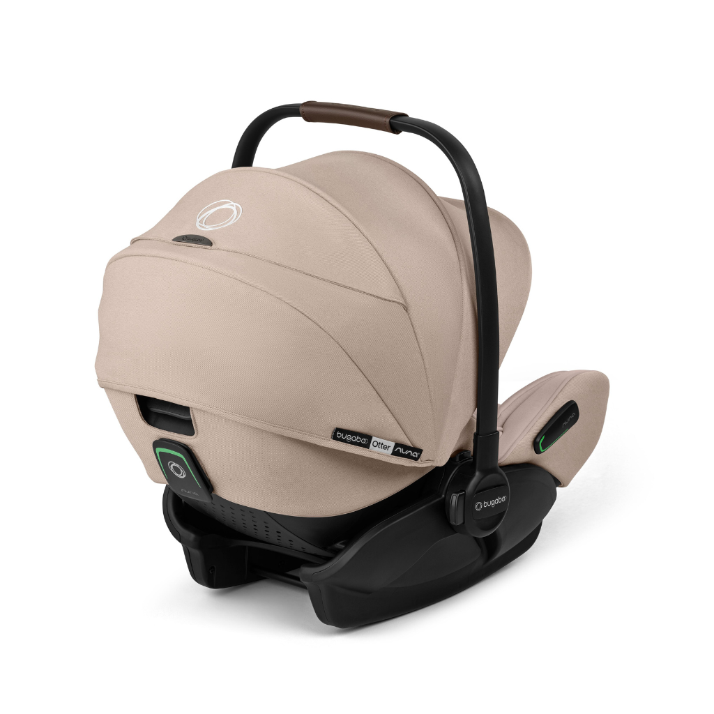 Bugaboo Draagbare autostoel Otter by Nuna R129 Groep 0+ Desert Taupe Melange
