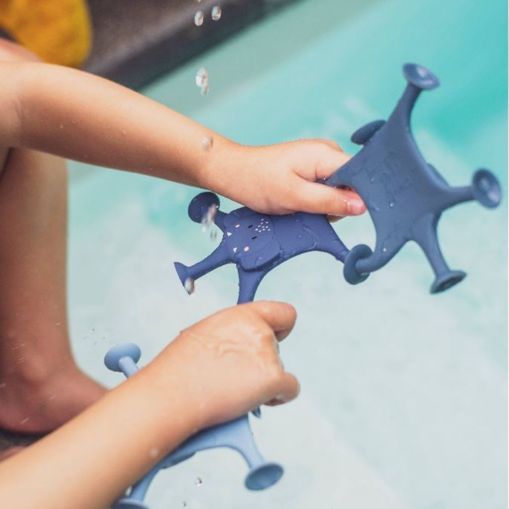 Trixie Jouet de bain Figurines à ventouse Mrs. Elephant - 3 pièces